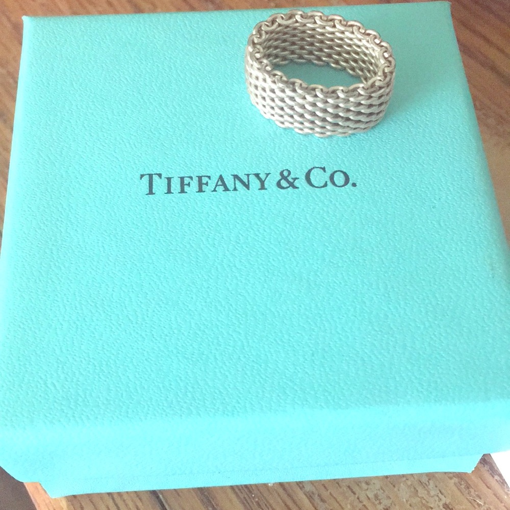 Authentic Tiffany & Co. Mesh Ring